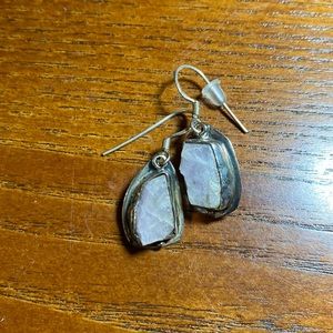 Hand crafted sterling silver earrings